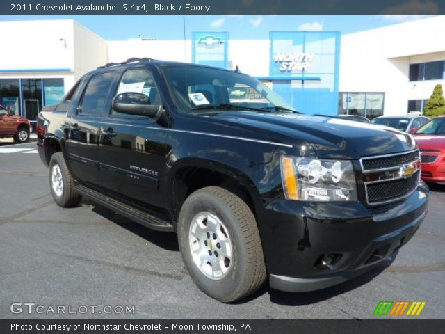 2011 Chevrolet Avalanche LS 4x4 in Black