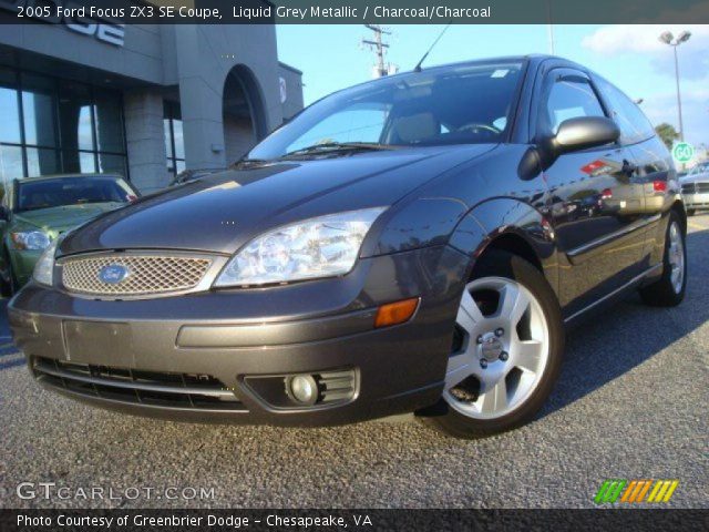 2005 Ford Focus ZX3 SE Coupe in Liquid Grey Metallic