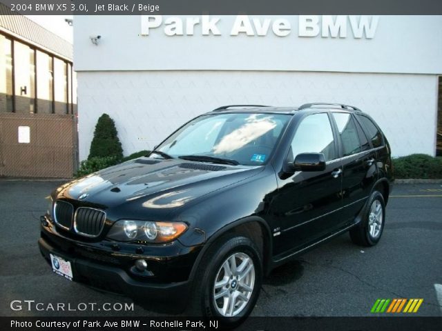 2004 BMW X5 3.0i in Jet Black