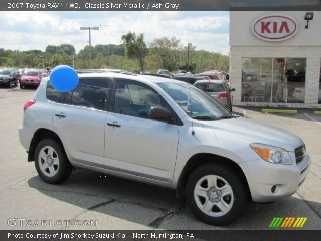 2007 Toyota RAV4 4WD in Classic Silver Metallic