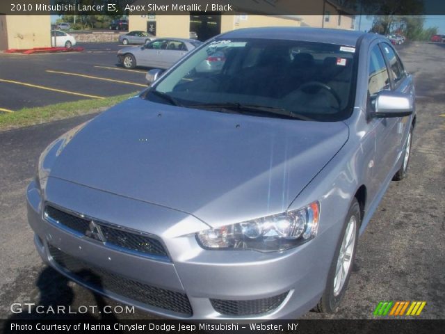 2010 Mitsubishi Lancer ES in Apex Silver Metallic