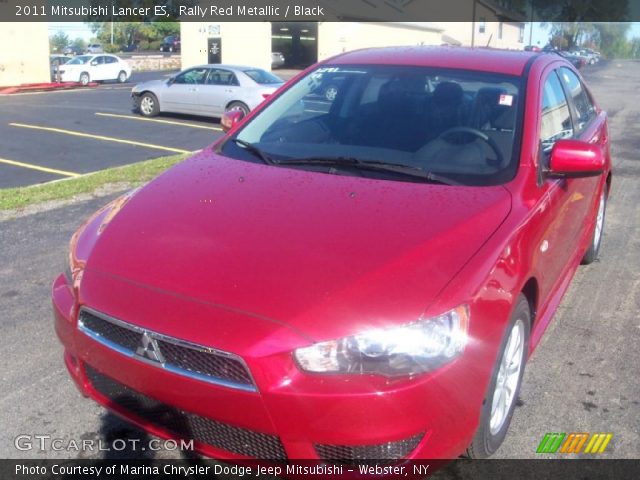 2011 Mitsubishi Lancer ES in Rally Red Metallic