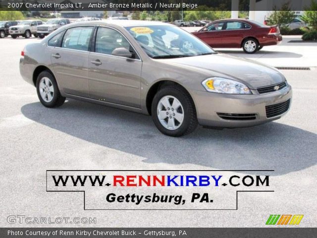 2007 Chevrolet Impala LT in Amber Bronze Metallic