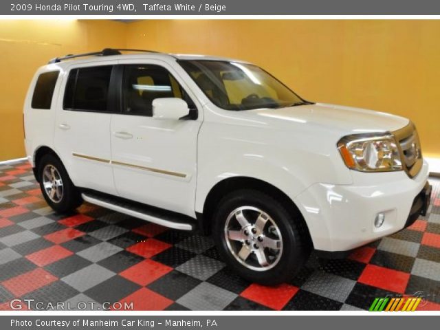 2009 Honda Pilot Touring 4WD in Taffeta White