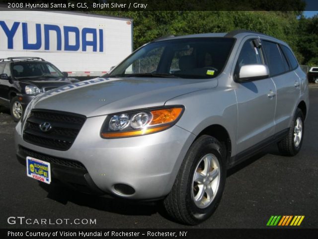 2008 Hyundai Santa Fe GLS in Bright Silver