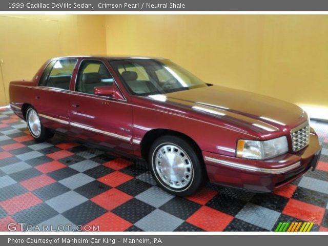 1999 Cadillac DeVille Sedan in Crimson Pearl