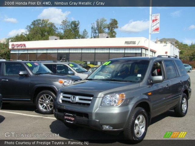 2008 Honda Pilot EX 4WD in Nimbus Gray Metallic