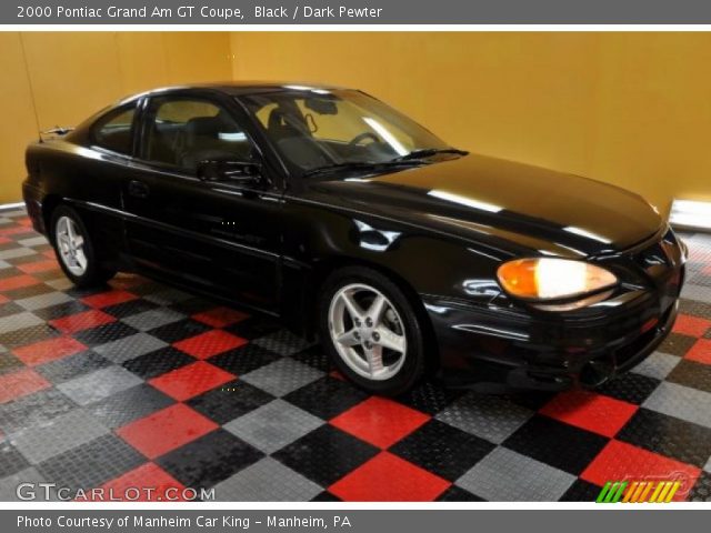 2000 Pontiac Grand Am GT Coupe in Black