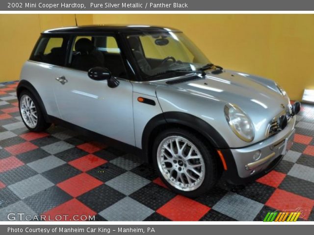 2002 Mini Cooper Hardtop in Pure Silver Metallic