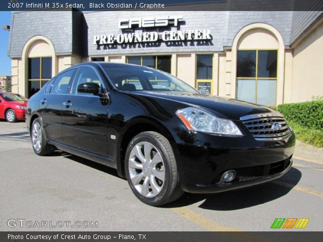 2007 Infiniti M 35x Sedan in Black Obsidian