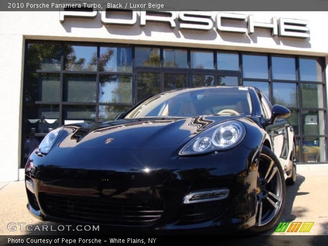 2010 Porsche Panamera Turbo in Black
