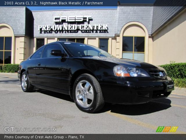 2003 Acura CL 3.2 in Nighthawk Black Metallic