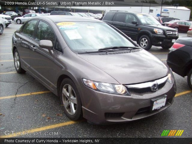 2009 Honda Civic LX-S Sedan in Urban Titanium Metallic
