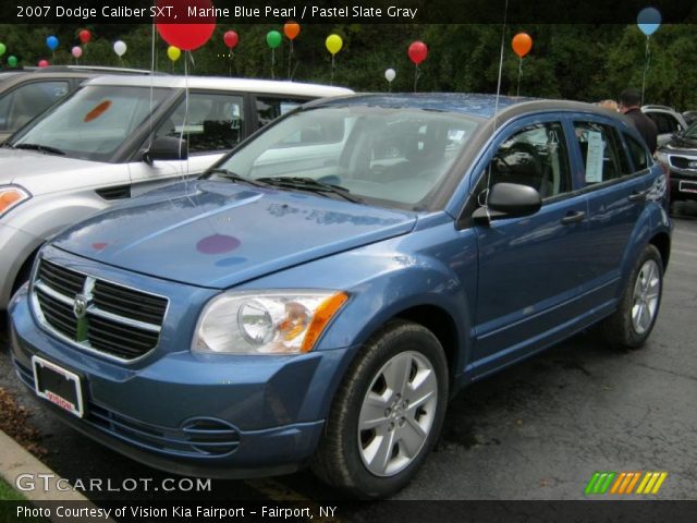 2007 Dodge Caliber SXT in Marine Blue Pearl