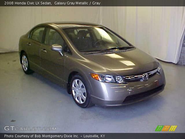 2008 Honda Civic LX Sedan in Galaxy Gray Metallic