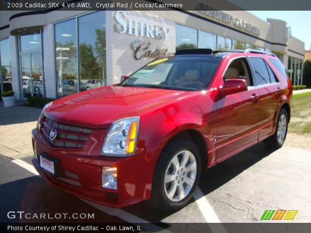 2009 Cadillac SRX 4 V6 AWD in Crystal Red