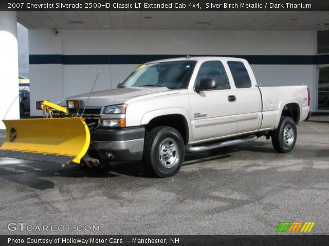 2007 Chevrolet Silverado 2500HD Classic LT Extended Cab 4x4 in Silver Birch Metallic