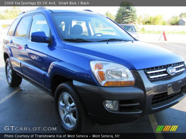 2006 Kia Sportage EX V6 4x4 in Smart Blue