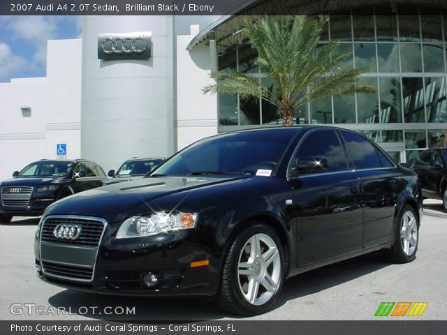 2007 Audi A4 2.0T Sedan in Brilliant Black