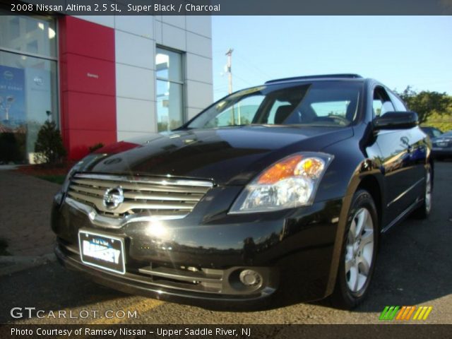 2008 Nissan Altima 2.5 SL in Super Black