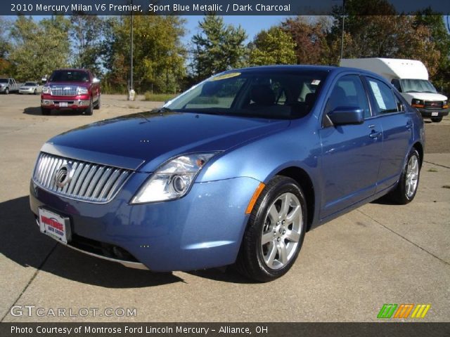 2010 Mercury Milan V6 Premier in Sport Blue Metallic