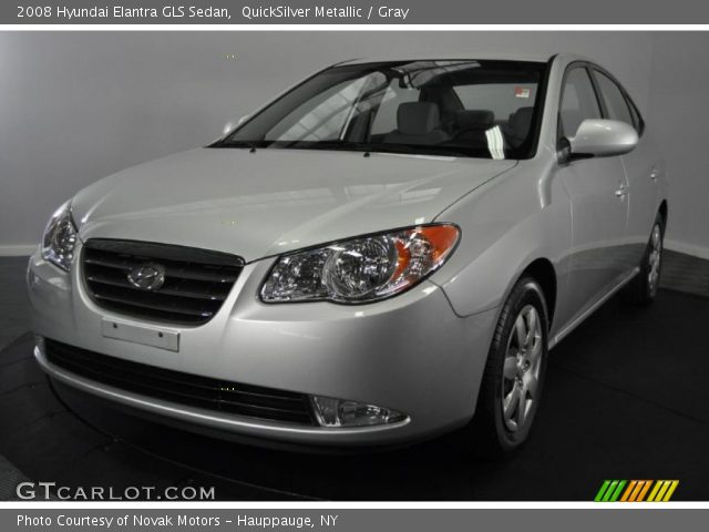 2008 Hyundai Elantra GLS Sedan in QuickSilver Metallic