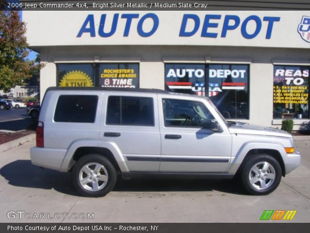 2006 Jeep Commander 4x4 in Bright Silver Metallic