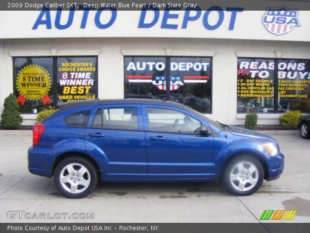 2009 Dodge Caliber SXT in Deep Water Blue Pearl