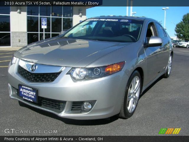 2010 Acura TSX V6 Sedan in Palladium Metallic