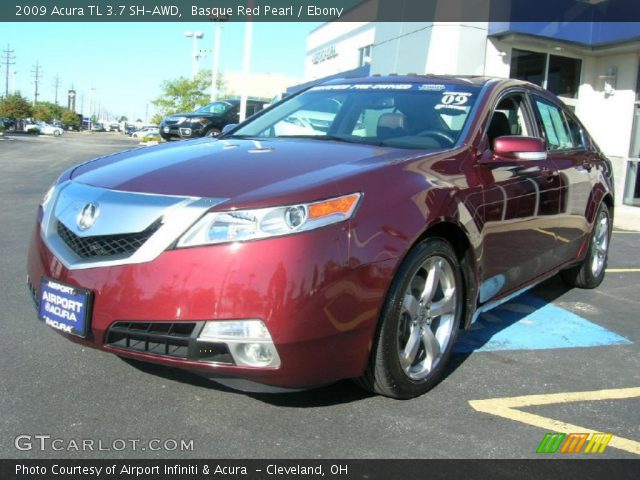 2009 Acura TL 3.7 SH-AWD in Basque Red Pearl