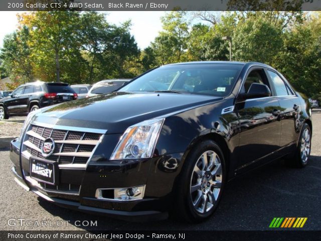 2009 Cadillac CTS 4 AWD Sedan in Black Raven