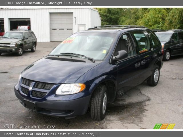2003 Dodge Caravan SE in Midnight Blue Pearl
