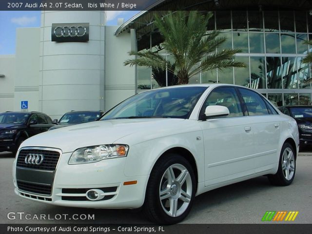 2007 Audi A4 2.0T Sedan in Ibis White