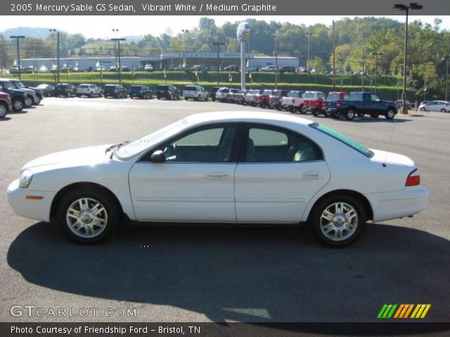 2005 Mercury Sable GS Sedan in Vibrant White