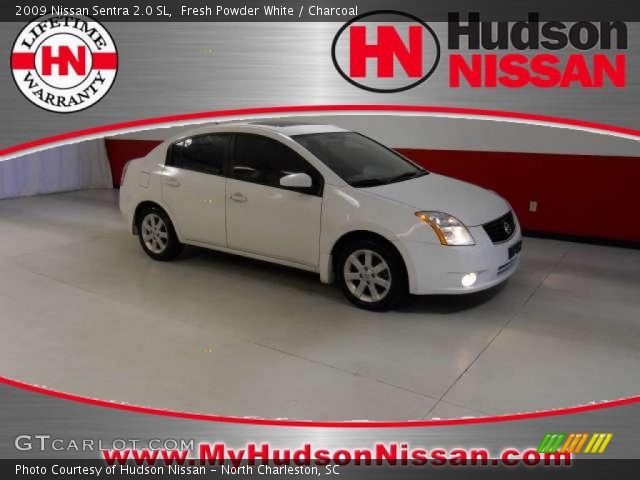 2009 Nissan Sentra 2.0 SL in Fresh Powder White