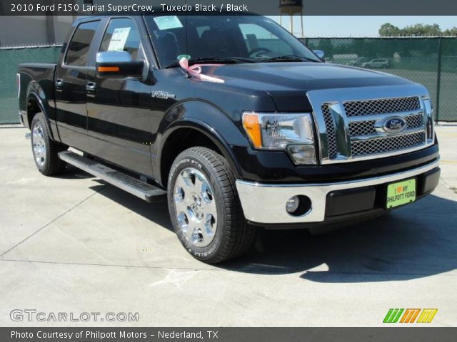 2010 Ford F150 Lariat SuperCrew in Tuxedo Black