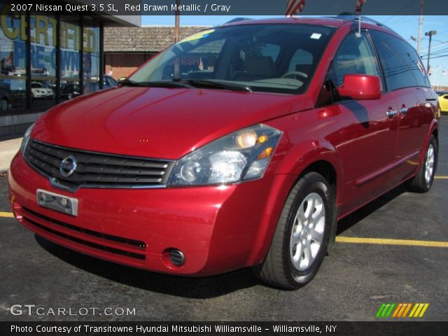 2007 Nissan Quest 3.5 SL in Red Brawn Metallic