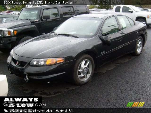 2000 Pontiac Bonneville SSEi in Black