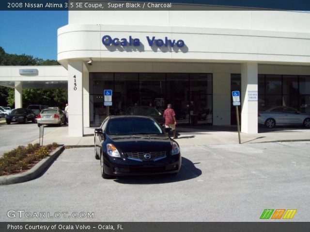 2008 Nissan Altima 3.5 SE Coupe in Super Black