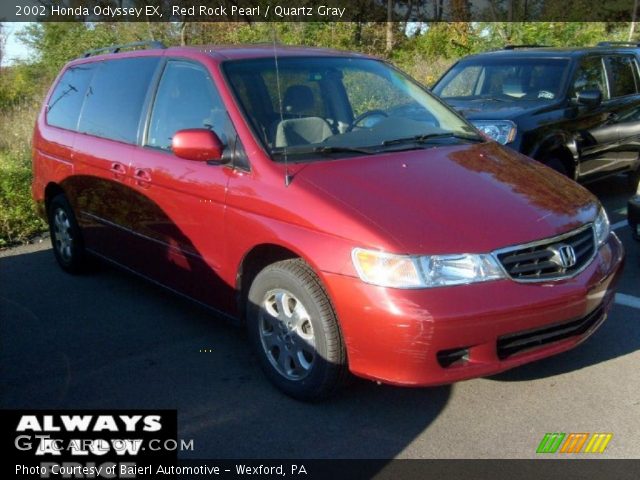 2002 Honda Odyssey EX in Red Rock Pearl