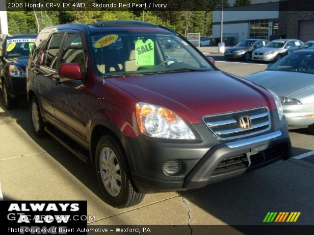 2006 Honda CR-V EX 4WD in Redondo Red Pearl