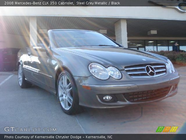 2008 Mercedes-Benz CLK 350 Cabriolet in Steel Grey Metallic