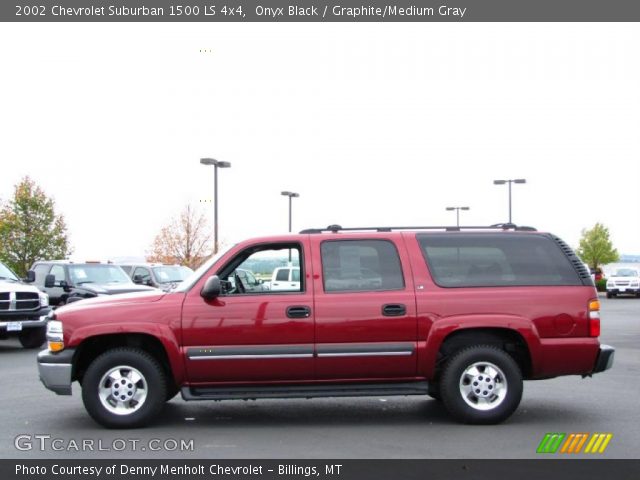 2002 Chevrolet Suburban 1500 LS 4x4 in Onyx Black