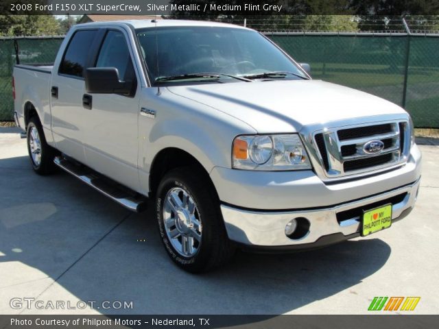 2008 Ford F150 XLT SuperCrew in Silver Metallic