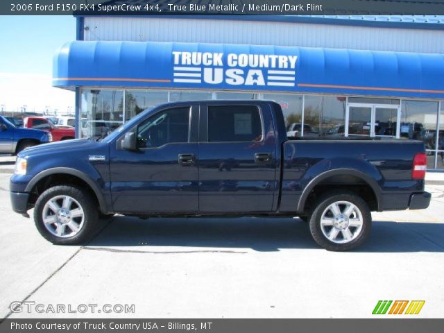 2006 Ford F150 FX4 SuperCrew 4x4 in True Blue Metallic