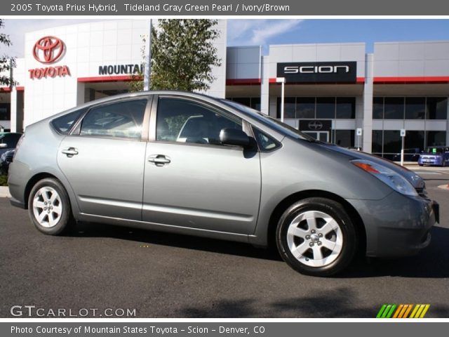 2005 Toyota Prius Hybrid in Tideland Gray Green Pearl