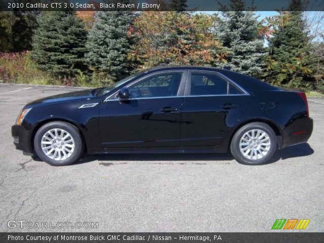 2010 Cadillac CTS 3.0 Sedan in Black Raven