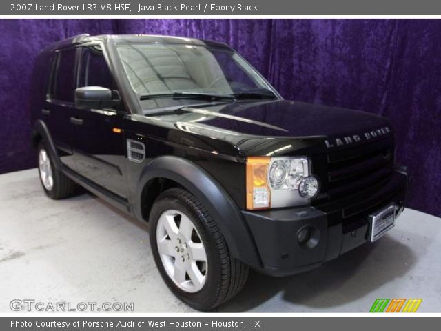 2007 Land Rover LR3 V8 HSE in Java Black Pearl