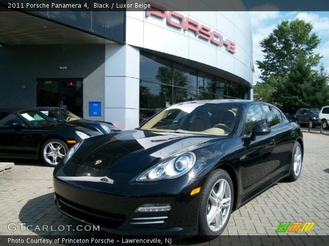 2011 Porsche Panamera 4 in Black