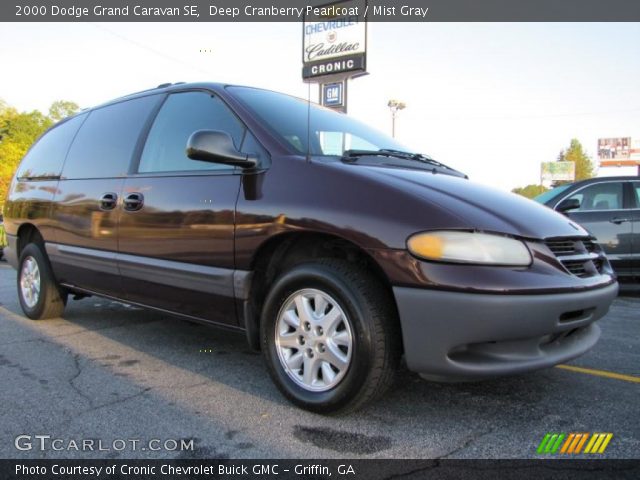 2000 Dodge Grand Caravan SE in Deep Cranberry Pearlcoat